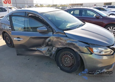 2018 Nissan Sentra S из США, поврежденный, VIN 3N1AB7AP2JY320062